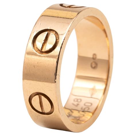 cartier love ring rose gold